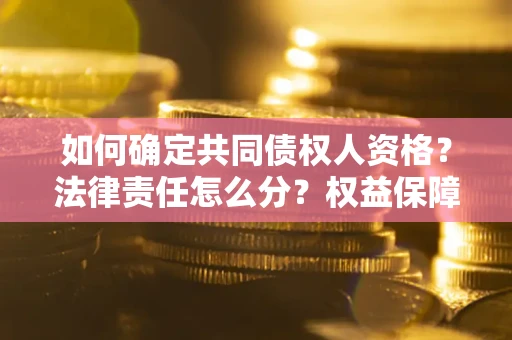 济南如何确定共同债权人资格？法律责任怎么分？权益保障技巧揭秘！