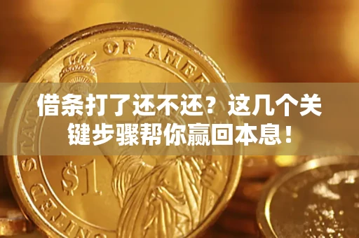 济南借条打了还不还？这几个关键步骤帮你赢回本息！