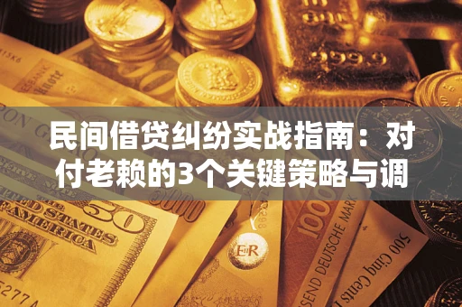 济南民间借贷纠纷实战指南：对付老赖的3个关键策略与调解盲区解析