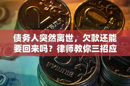 济南债务人突然离世，欠款还能要回来吗？律师教你三招应对