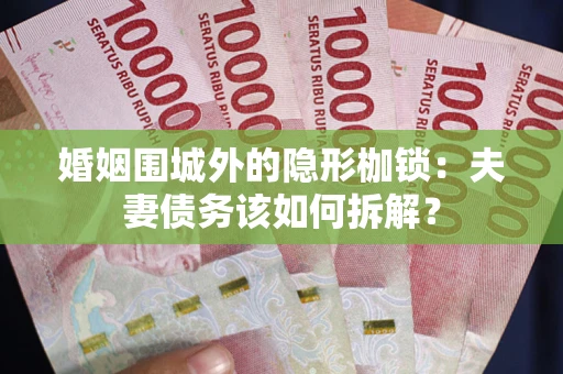 济南婚姻围城外的隐形枷锁：夫妻债务该如何拆解？