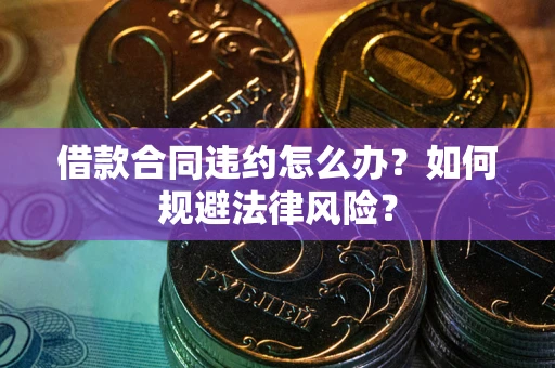 济南借款合同违约怎么办？如何规避法律风险？